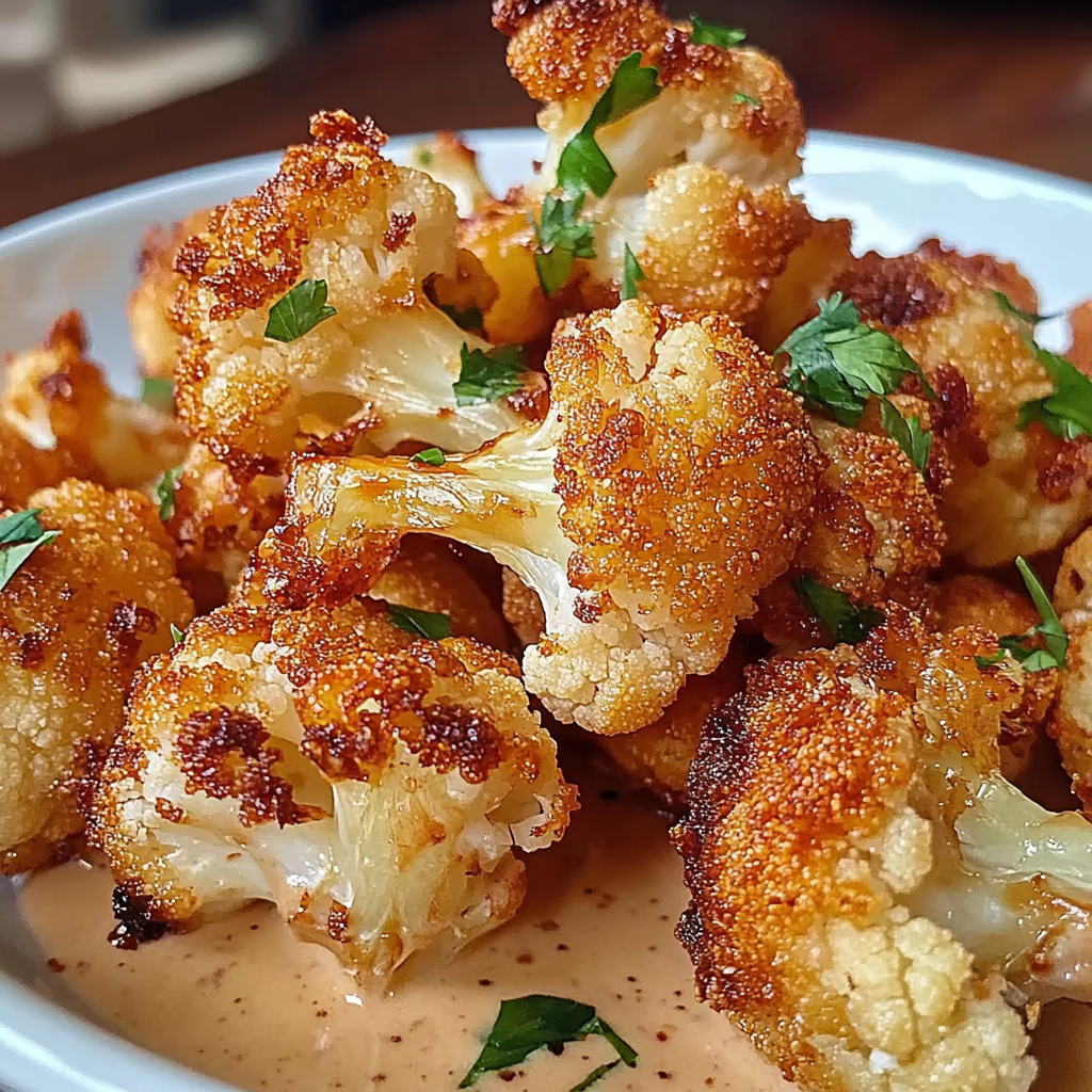 Crispy roasted cauliflower