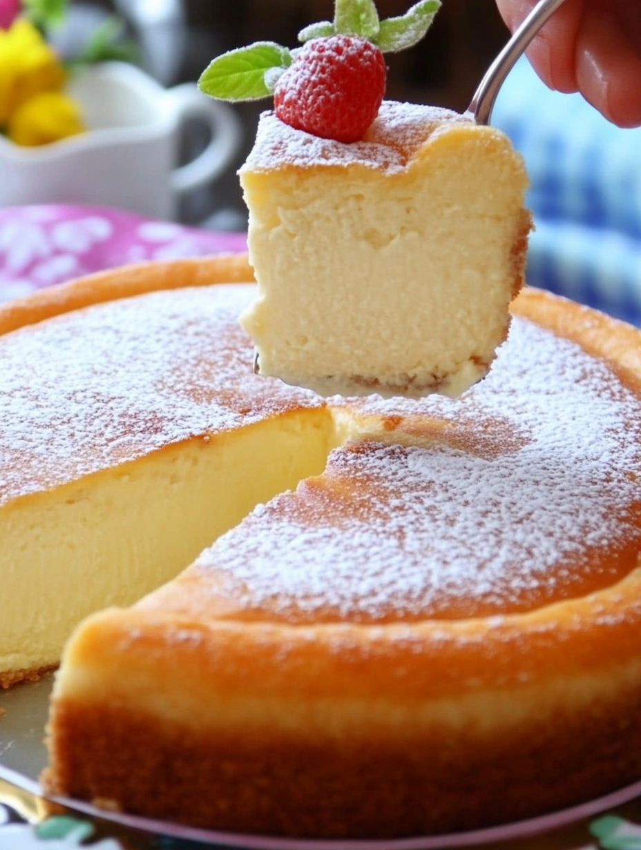Soft and Creamy Japanese Cheesecake