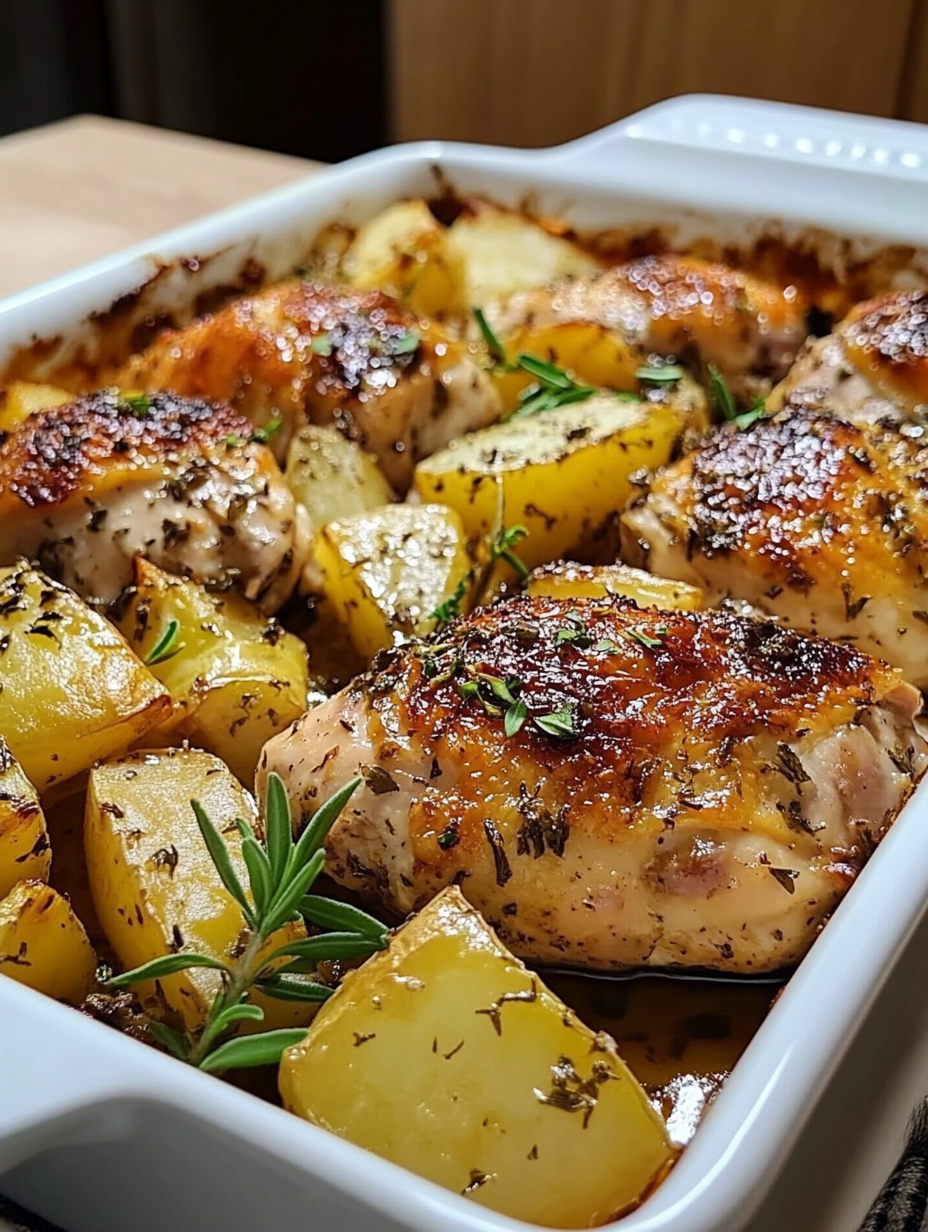 Chicken and Potato Bake