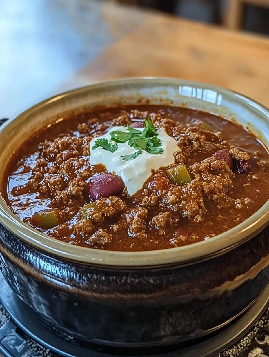 Classic beef chili recipe