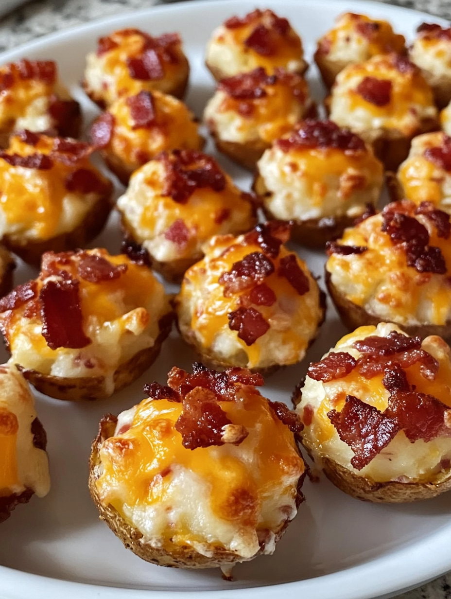Bacon and Cheese Potato Bites