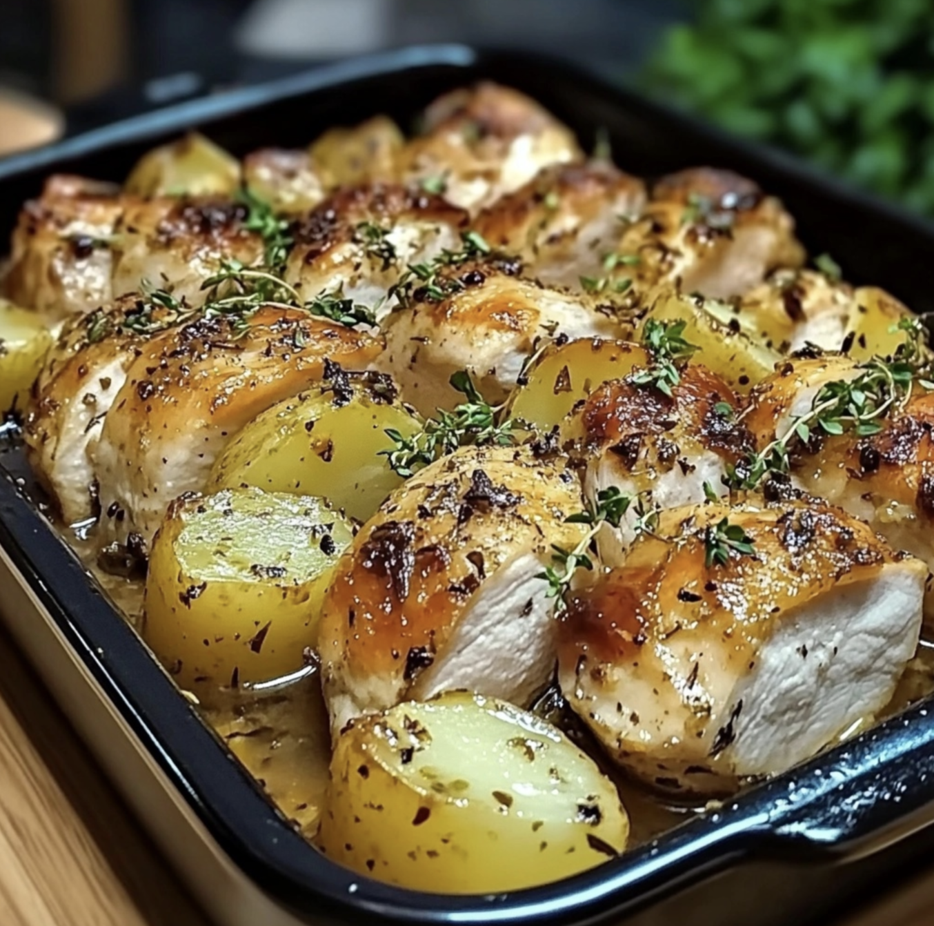 Chicken and Potato Bake