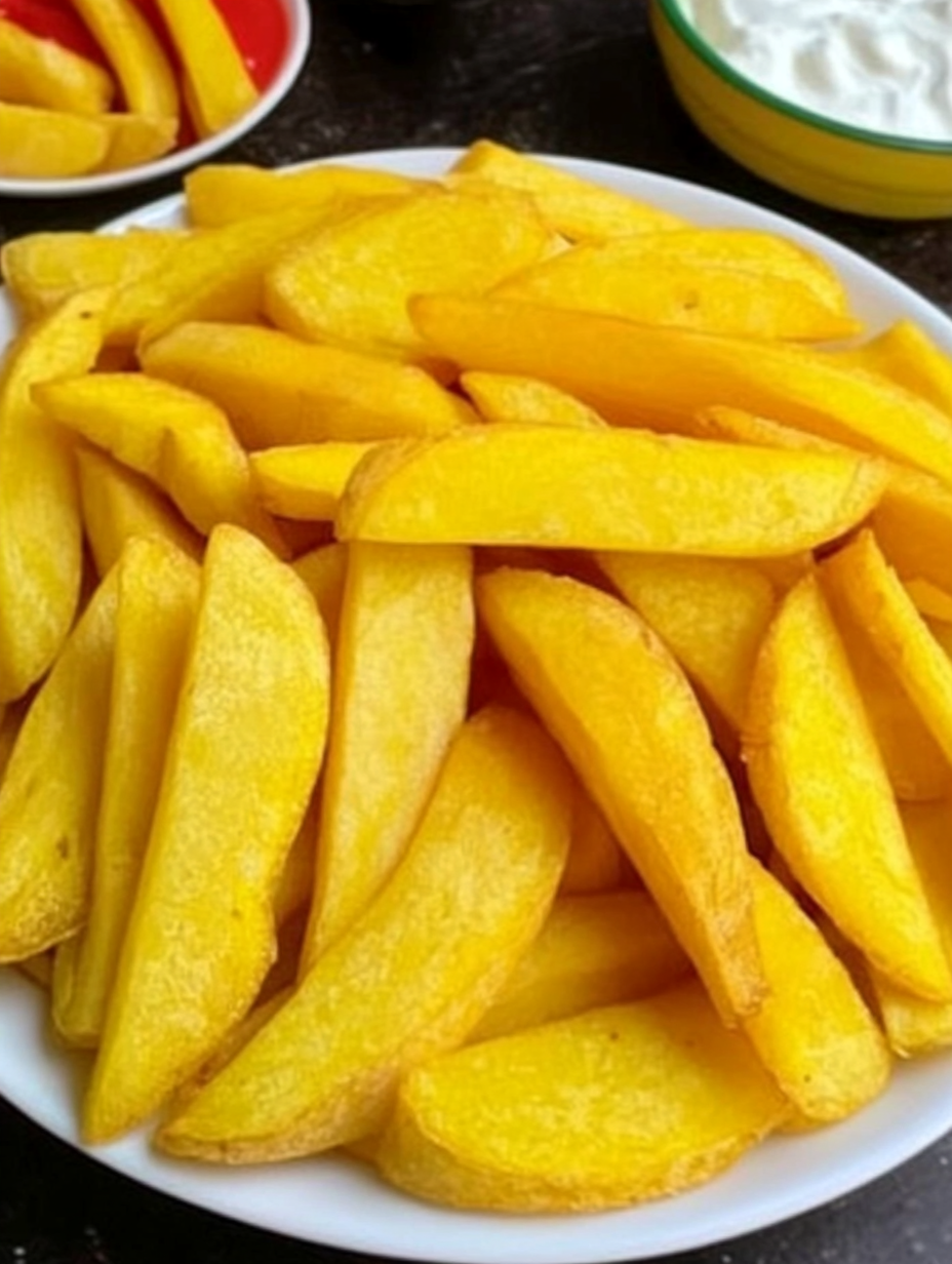 Crispy chips without a drop of oil