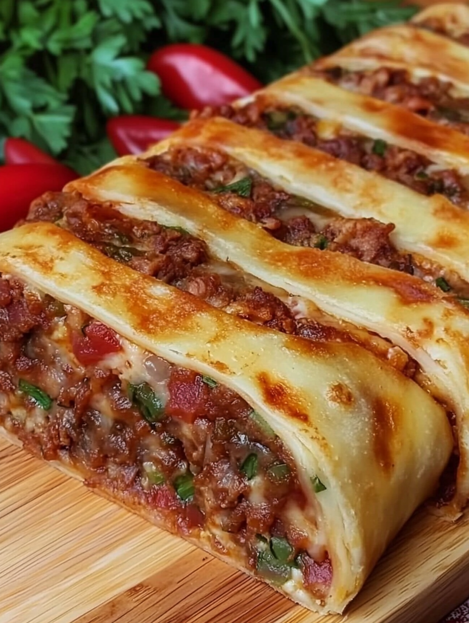 Lahmacun roll recipe