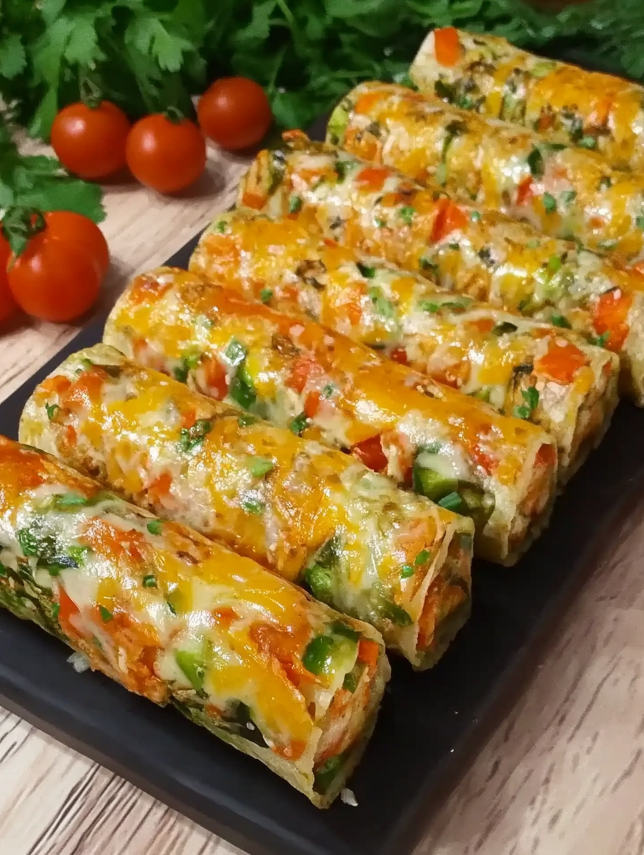 Potato & Chicken Meat rolls