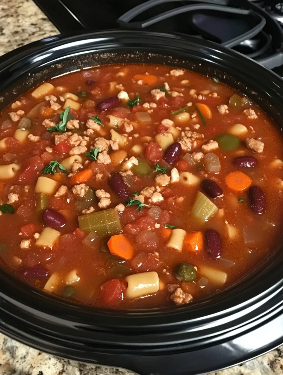 Hearty Minestrone Soup Recipe