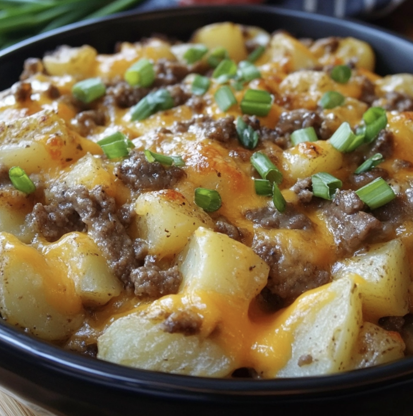 Ultimate Crockpot Cheesesteak Potato Casserole Recipe