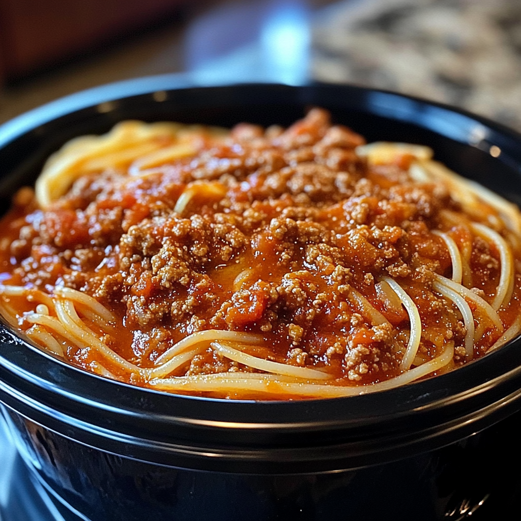 Spaghetti and Meat Sauce