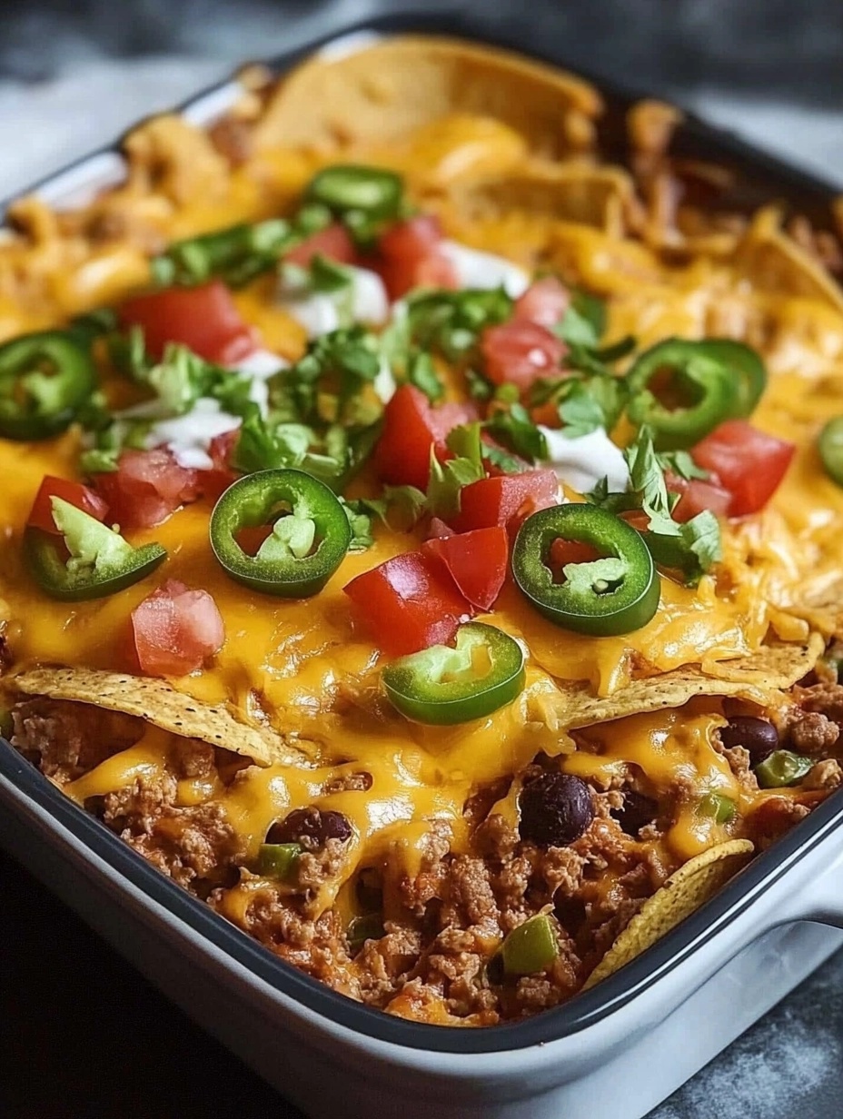 Walking Taco Casserole