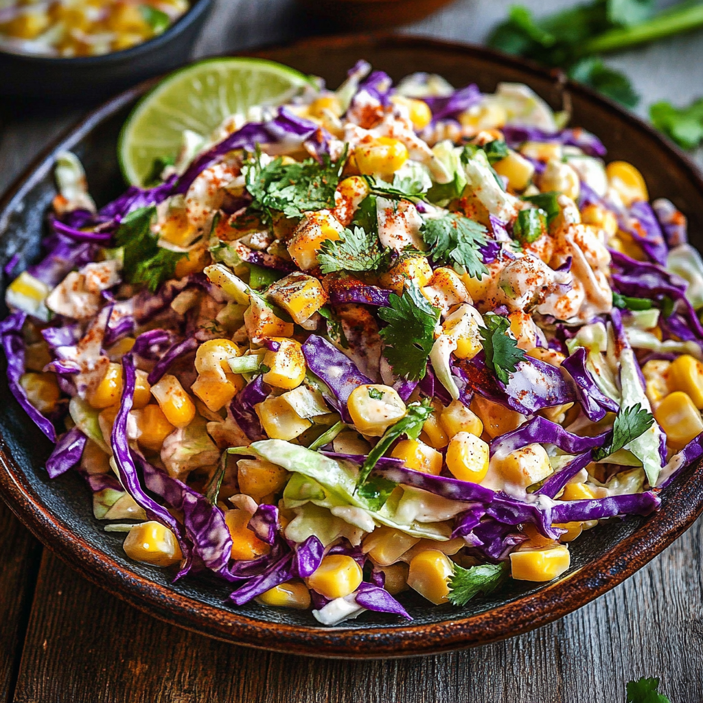 Mexican Street Corn Coleslaw