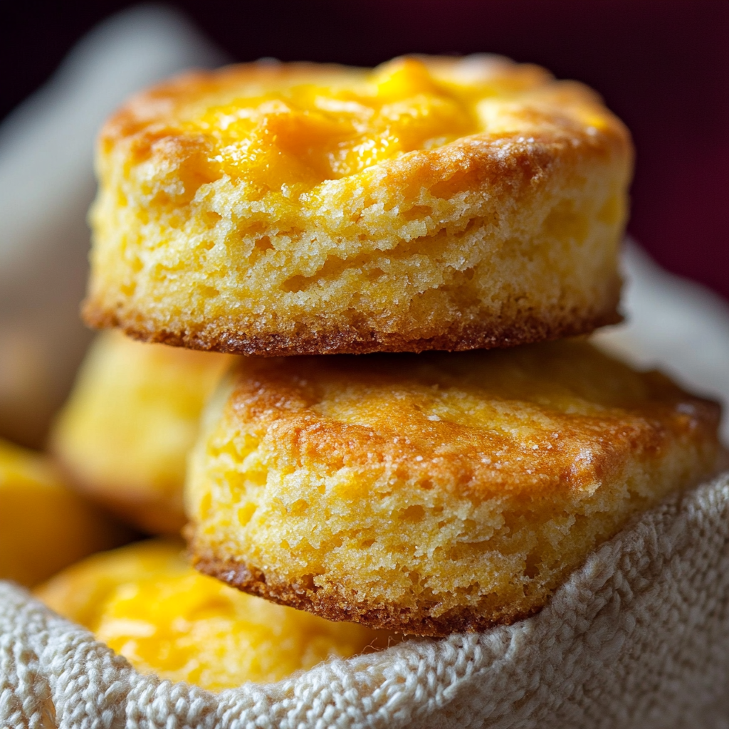 Cornbread Butter Swim Biscuits