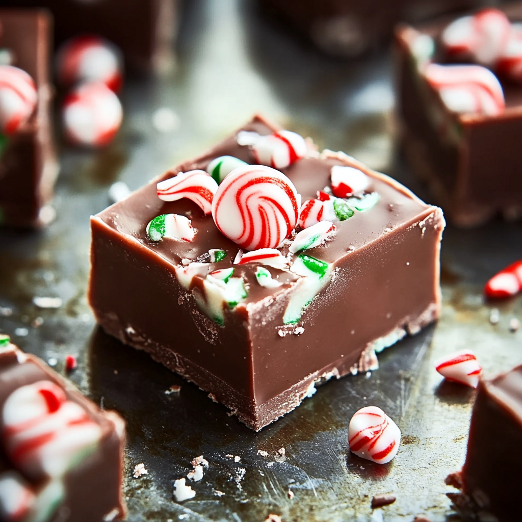 Easy Peppermint Fudge Recipe