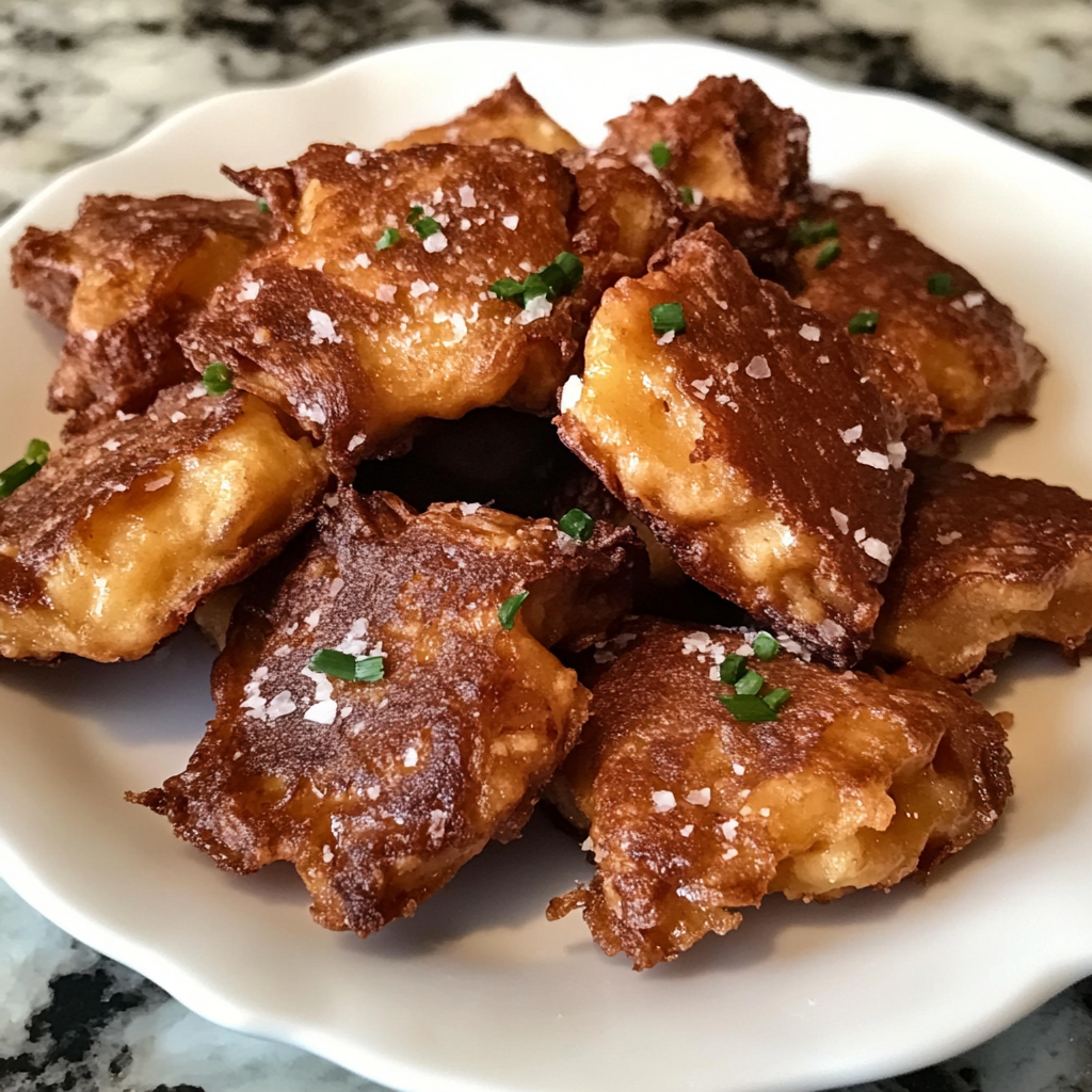 Heavenly Golden Brown Fritters with a Secret Touch