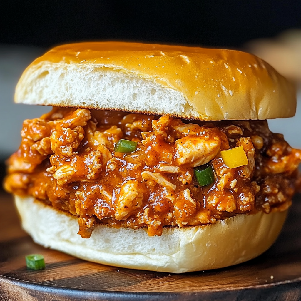Cajun Chicken Sloppy Joes – Spicy Melt Sandwich Recipe