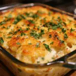 French Onion Beef and Pasta Casserole