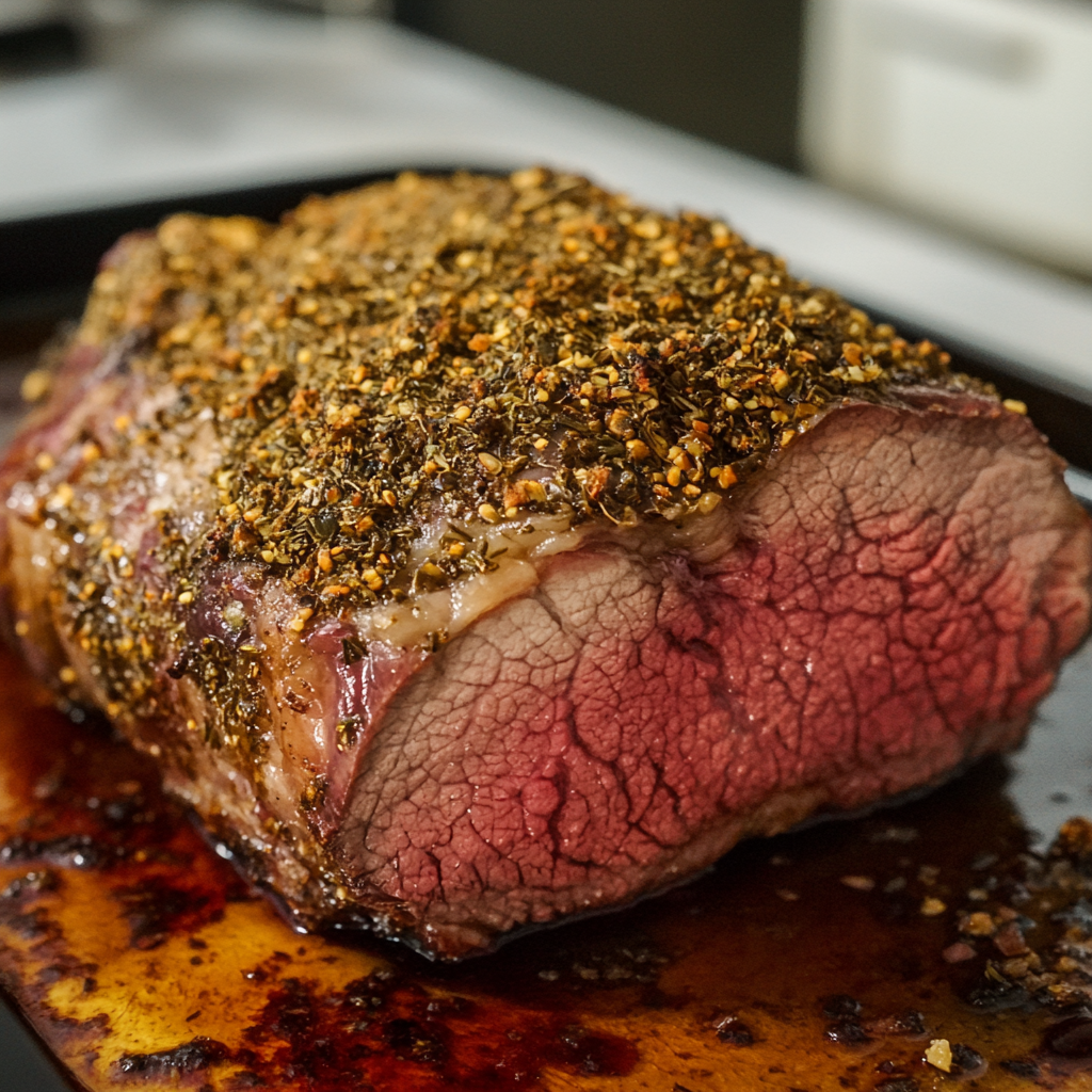 Herb-Crusted Prime Rib
