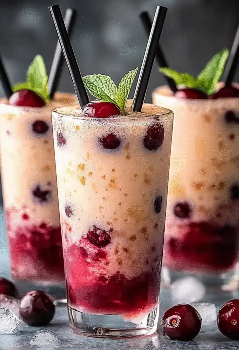 Cherry Earl Grey Milk Tea