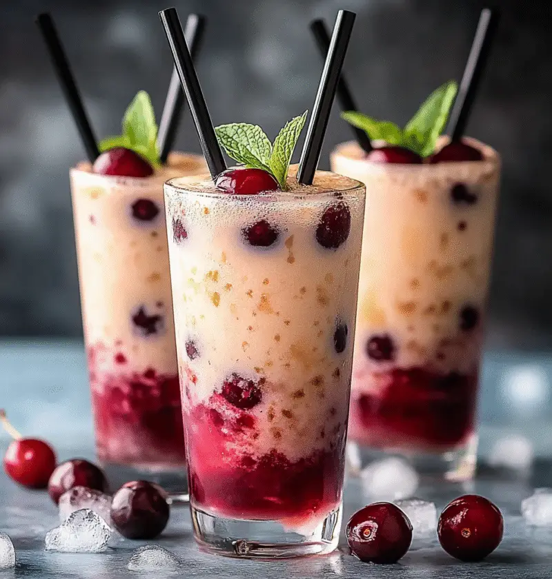 Cherry Earl Grey Milk Tea