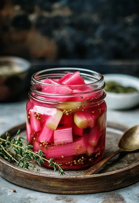 Pickled Rhubarb – Old-Fashioned Recipe
