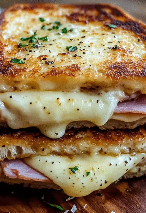 Classic croque monsieur