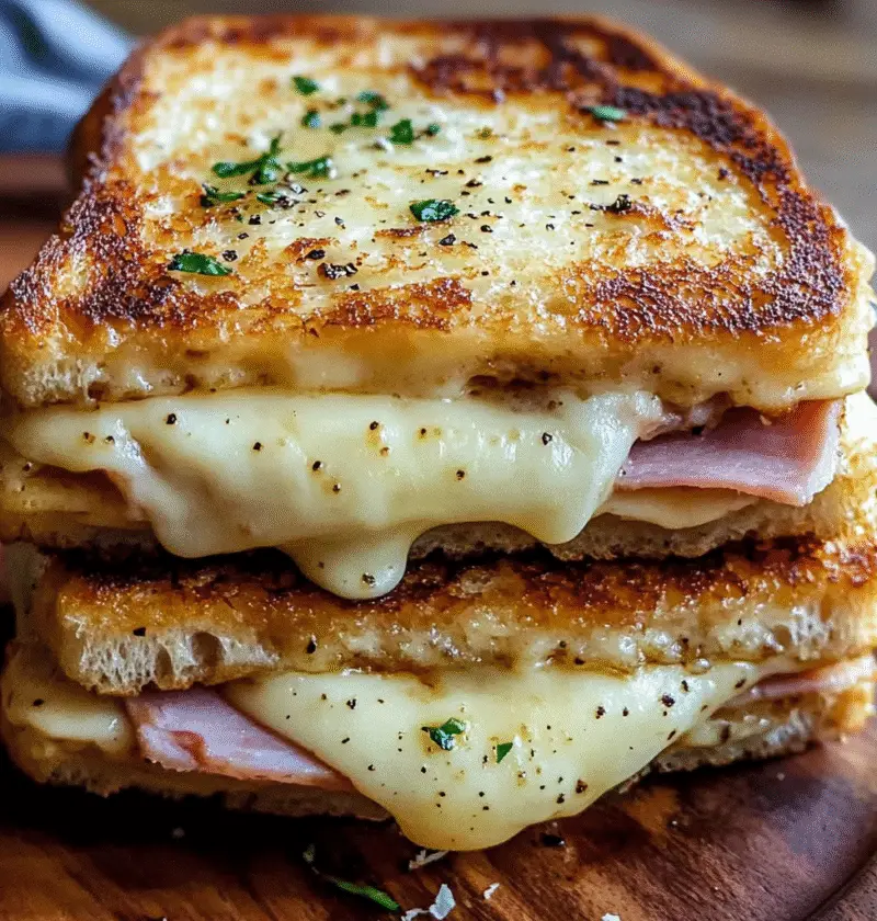 Classic croque monsieur