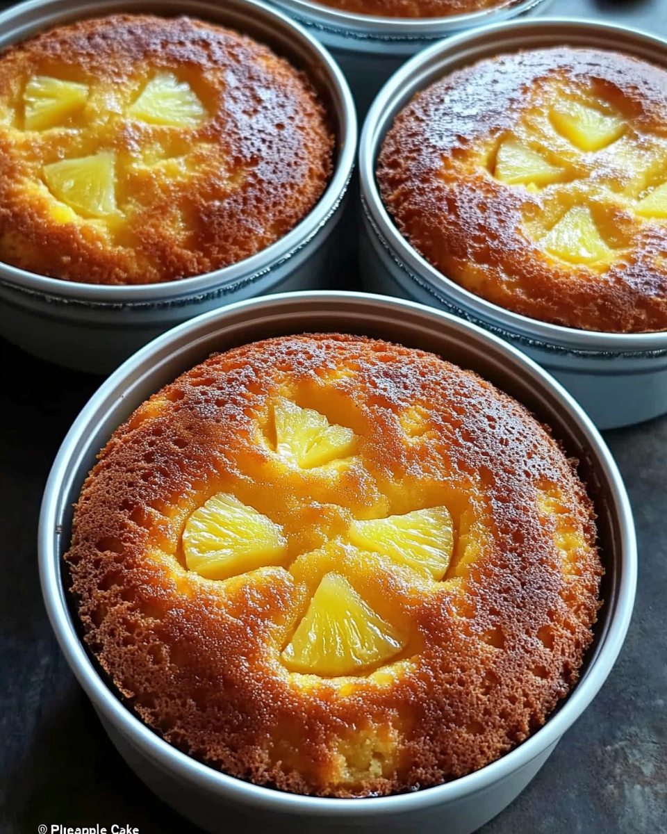 Delicious Pineapple Cake