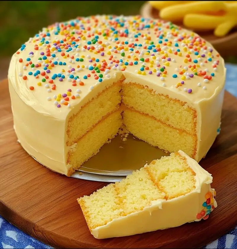 Moist Vanilla Cake Recipe