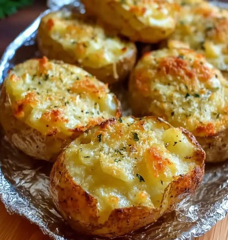 Parmesan Baked  Potatoes