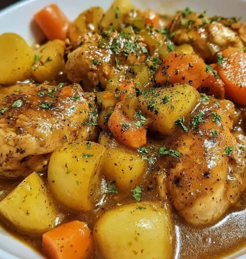 Slow Cooker Chicken Stew