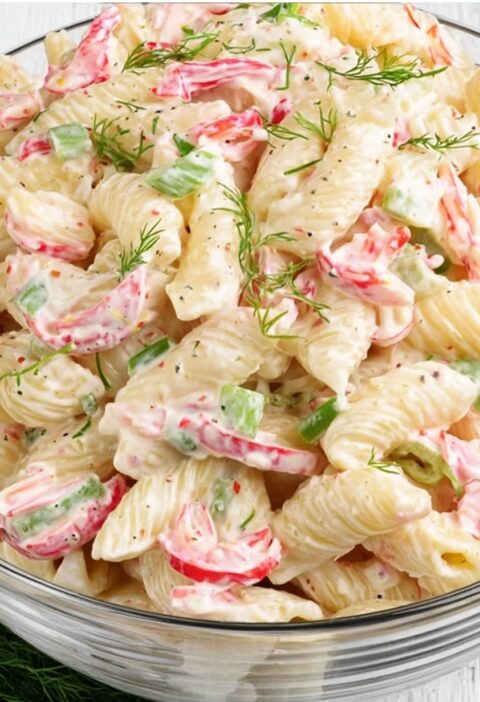 Crab Pasta Salad Recipe