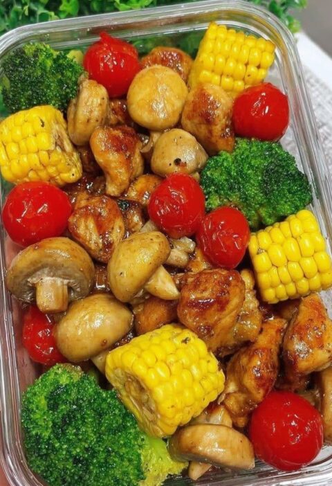 chicken and vegetable dish
