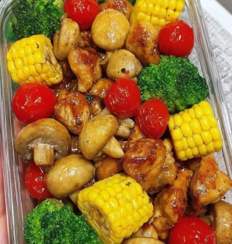 chicken and vegetable dish