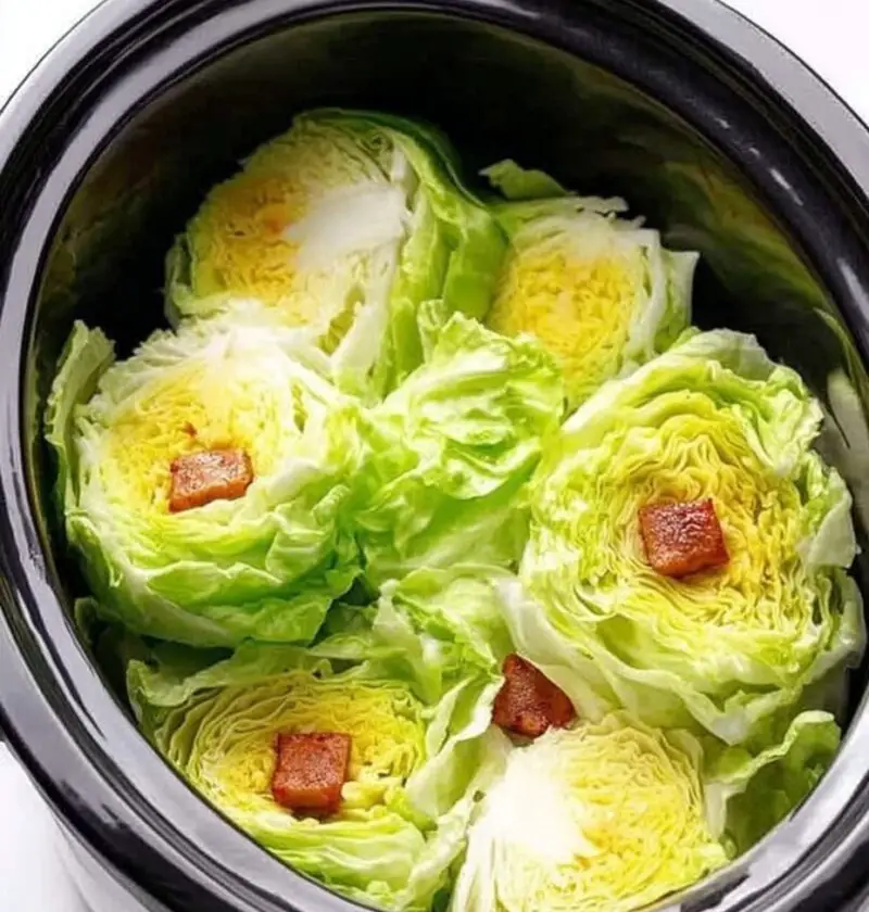 Slow+Cooker+Cabbage+and+Smoked+S ausage
