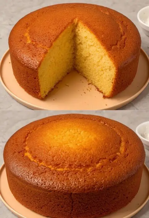 Vanilla Sponge Cake Recipe