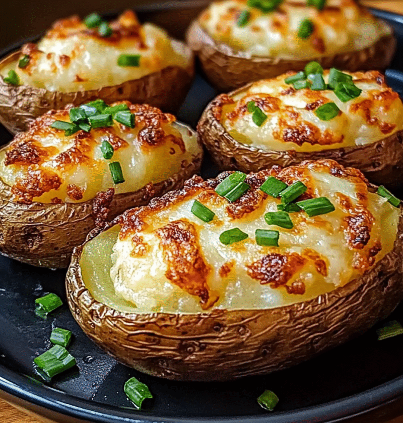 Oven-Fried Stuffed Potatoes