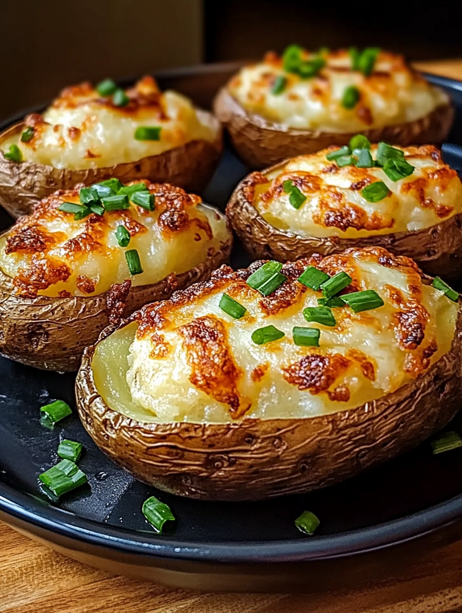 Oven-Fried Stuffed Potatoes