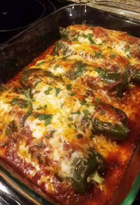 Baked Chili Rellanos Recipe