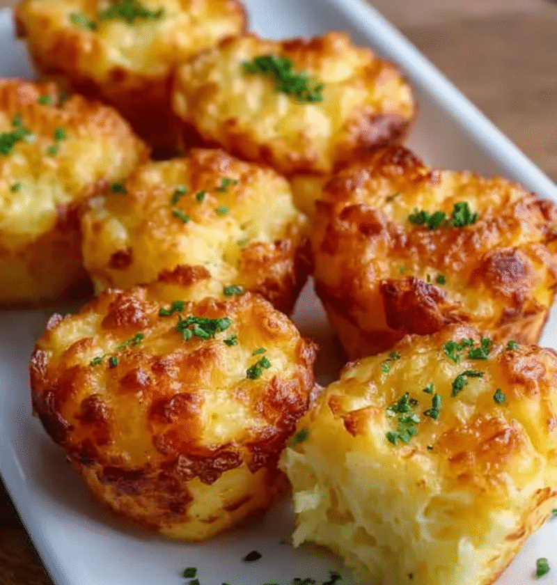 cheesy potato puffs
