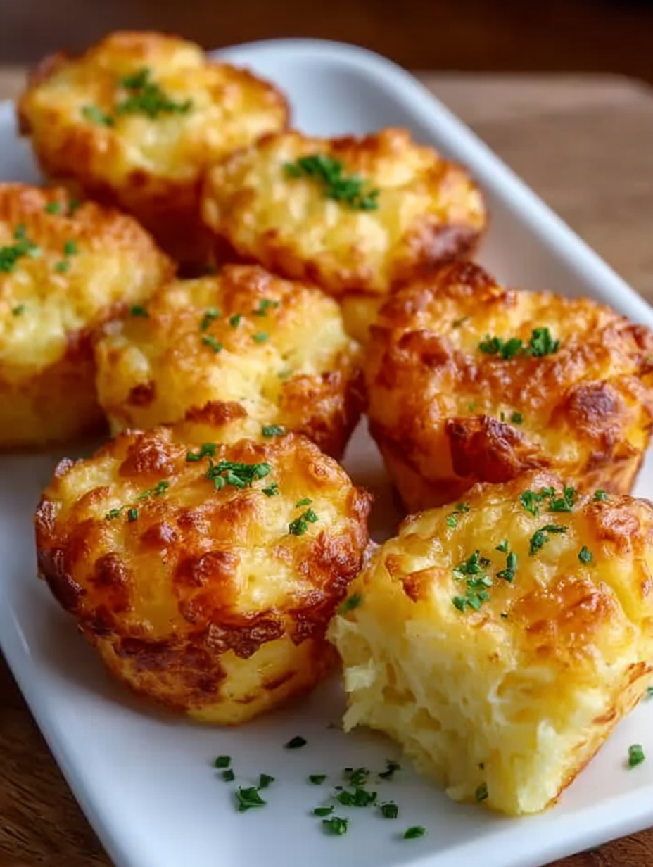 cheesy potato puffs