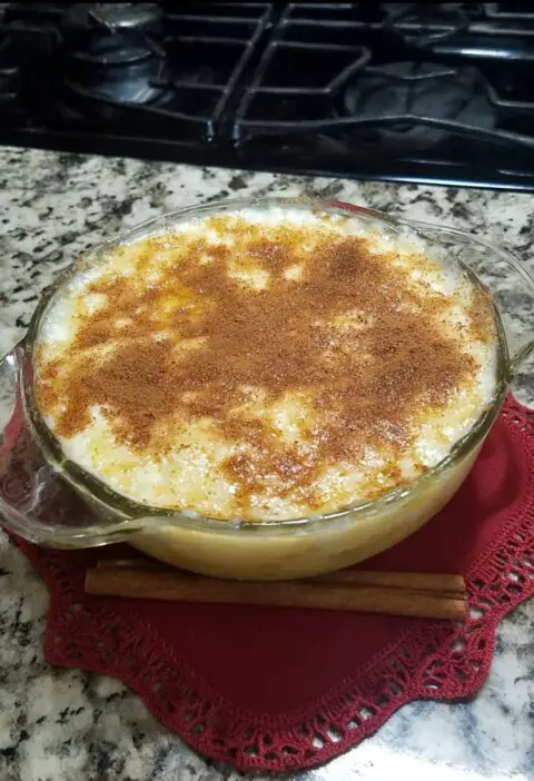 Rice pudding