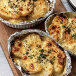 Garlic and Herb Baked Potatoes