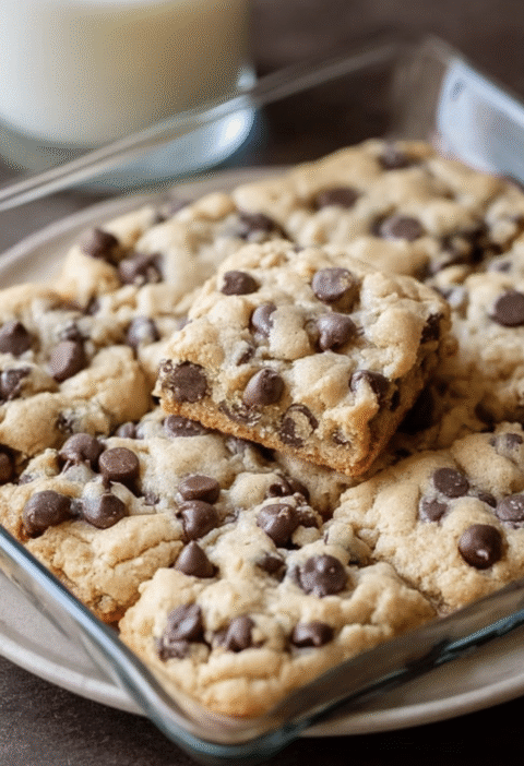 Lazy Chocolate Chip Cookies