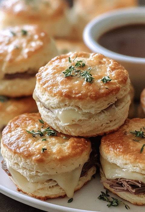 French Dip Biscuits