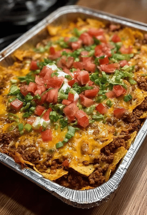 Walking Taco Casserole