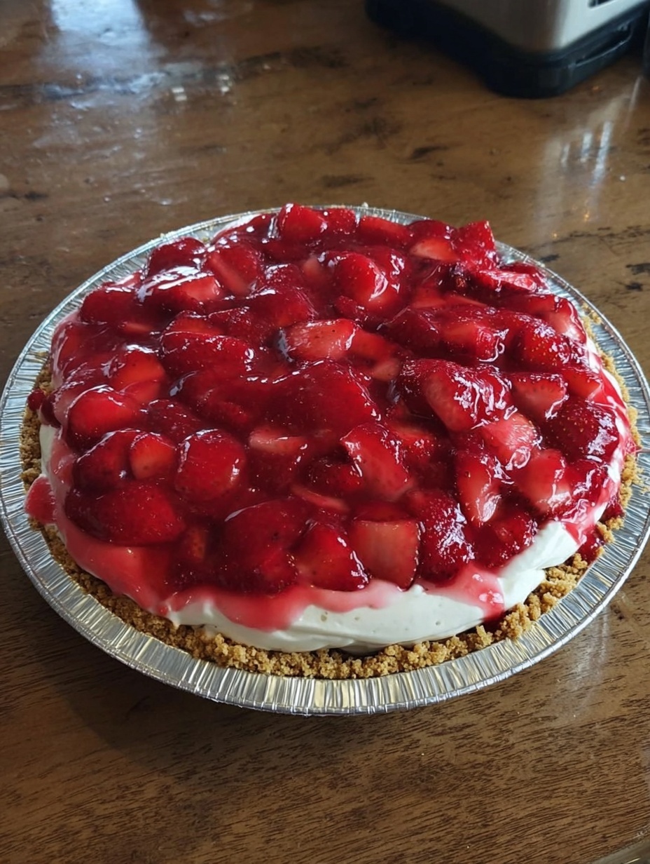 Strawberry Cream Cheese Pie