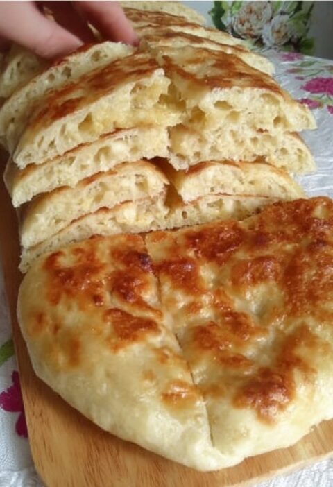 Bread in 10 minutes homemade