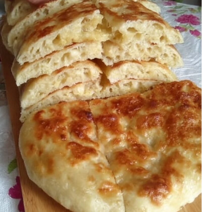 Bread in 10 minutes homemade