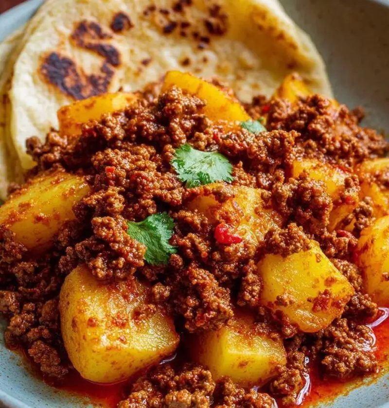 Mom’s Picadillo Con Papa (Ground Beef with Potatoes)
