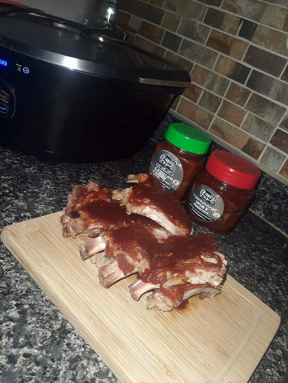 Trying Sticky Pork Ribs