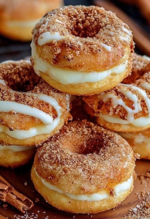 Best Recipe for Cinnamon Kissed Cheesecake Donut Cookies